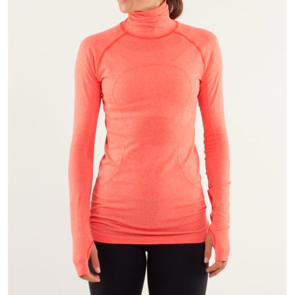 lululemon athletica Tops - Lululemon Run Swiftly Turtleneck Long Sleeve Flare